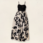 دامن تمام کلوش لینن