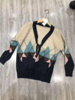 ژاکت بافت جلو دکمه - تصویر 5