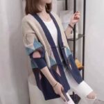 ژاکت بافت جلو دکمه - تصویر 2