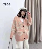 ژاکت بافت جلو دکمه - تصویر 2