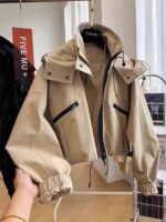 کاپشن ، بارانی کوتاه - تصویر 3